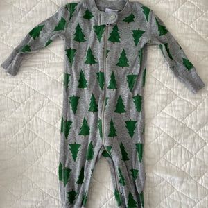 Hanna Anderson Christmas Tree Pajama size 6 months
